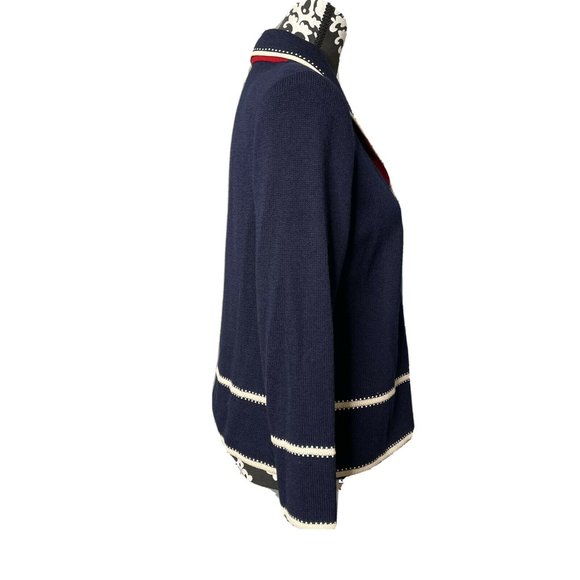 St. John Blazer 8 Patriotic Nautical dog show blue - Picture 5 of 9